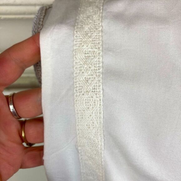 Kenji Anthropologie native SW beaded lined dress w/elastic drawstring waist - Picture 6 of 11